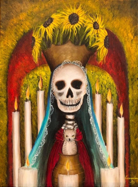 Santa Muerte’s Sunflowers